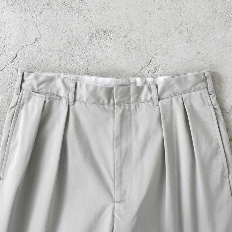 SALE 30％OFF】Double Pleated Chino Pants ダブルプリーティド
