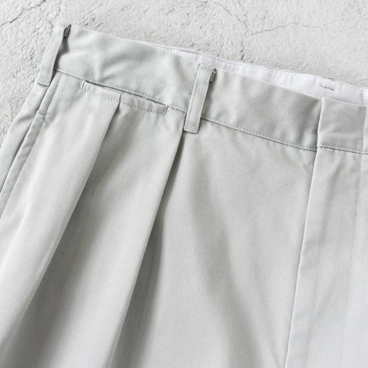 Double Pleated Chino Pants ダブルプリーティドチノパンツ