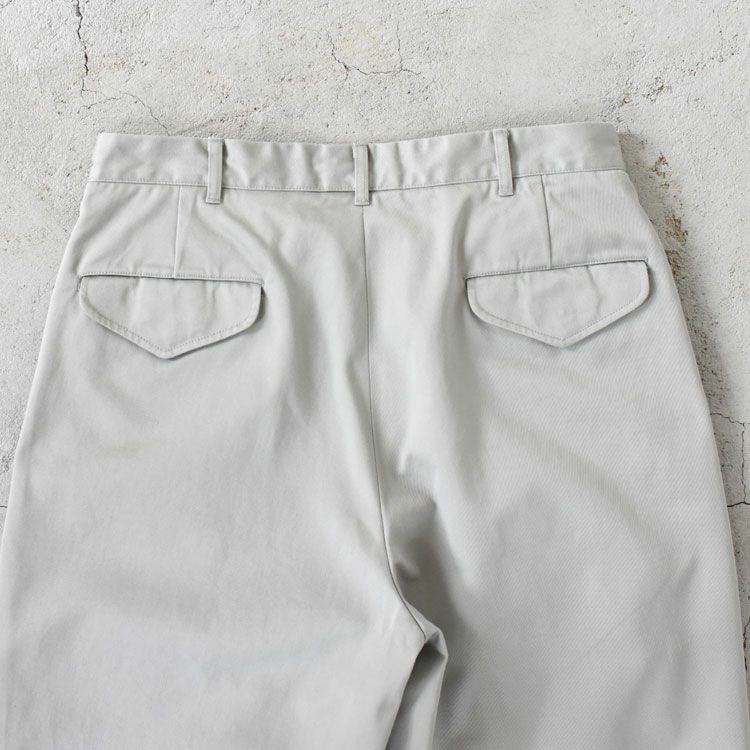 SALE 30％OFF】Double Pleated Chino Pants ダブルプリーティド
