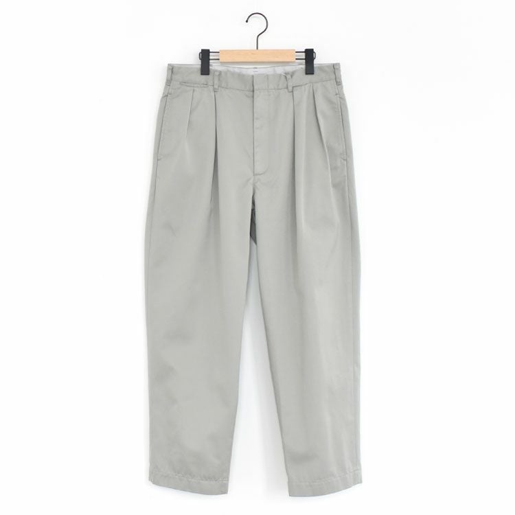 Double Pleated Chino Pants ダブルプリーティドチノパンツ/S24FC054