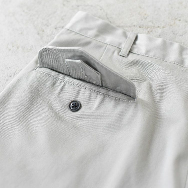 Double Pleated Chino Pants ダブルプリーティドチノパンツ/S24FC054