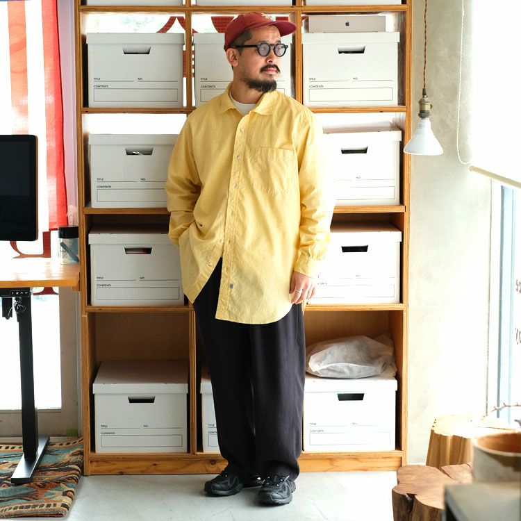 Italian Collar SH イタリアンカラーシャツ