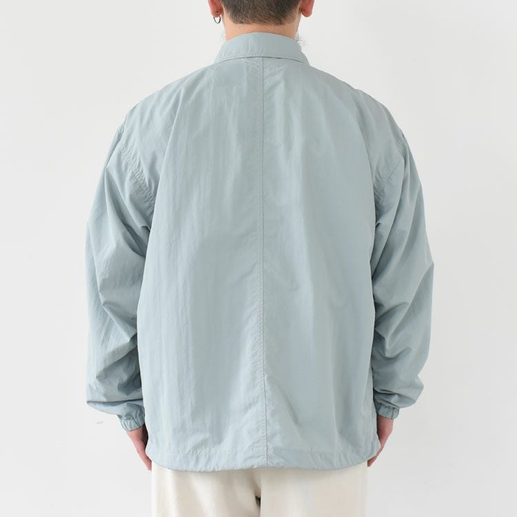 crinkled nylon shrits jacket クリンクル ナイロン シャツジャケット