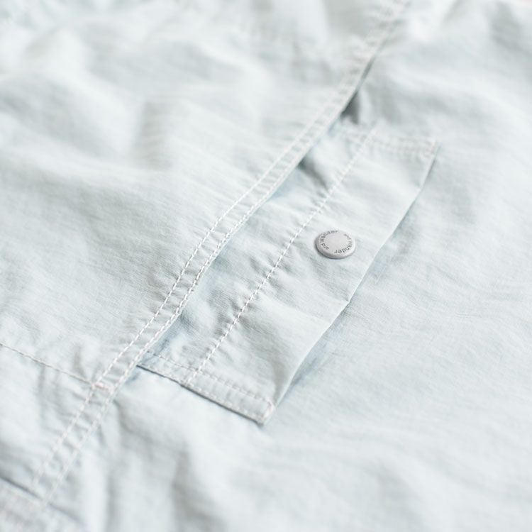 crinkled nylon shrits jacket クリンクル ナイロン シャツジャケット