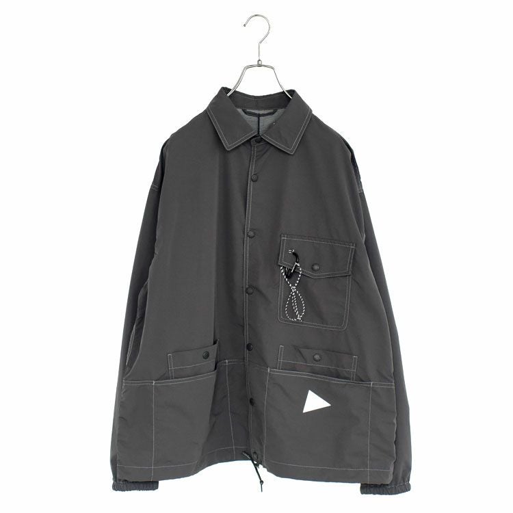 crinkled nylon shrits jacket クリンクル ナイロン シャツジャケット