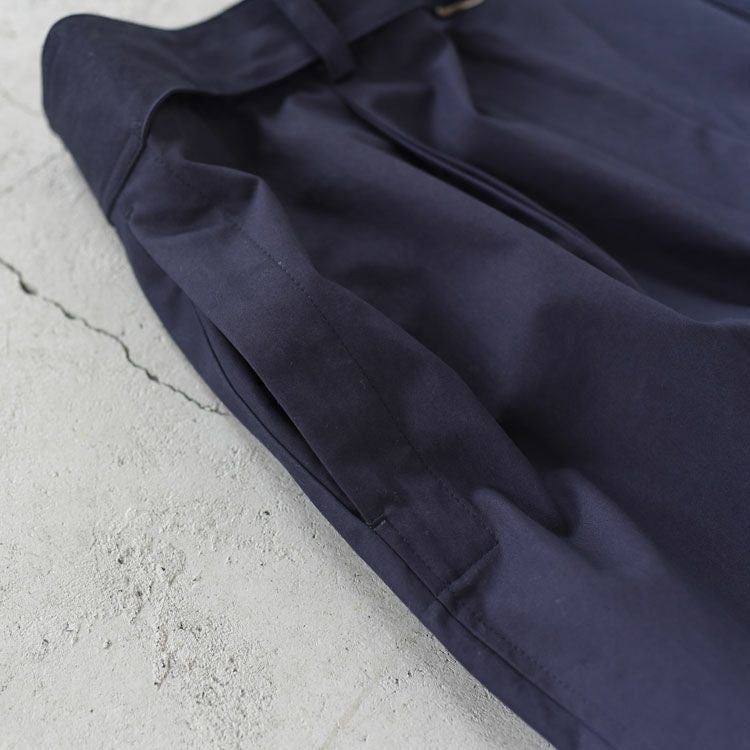 BELTED PANTS (COTTON) ベルトパンツ コットン