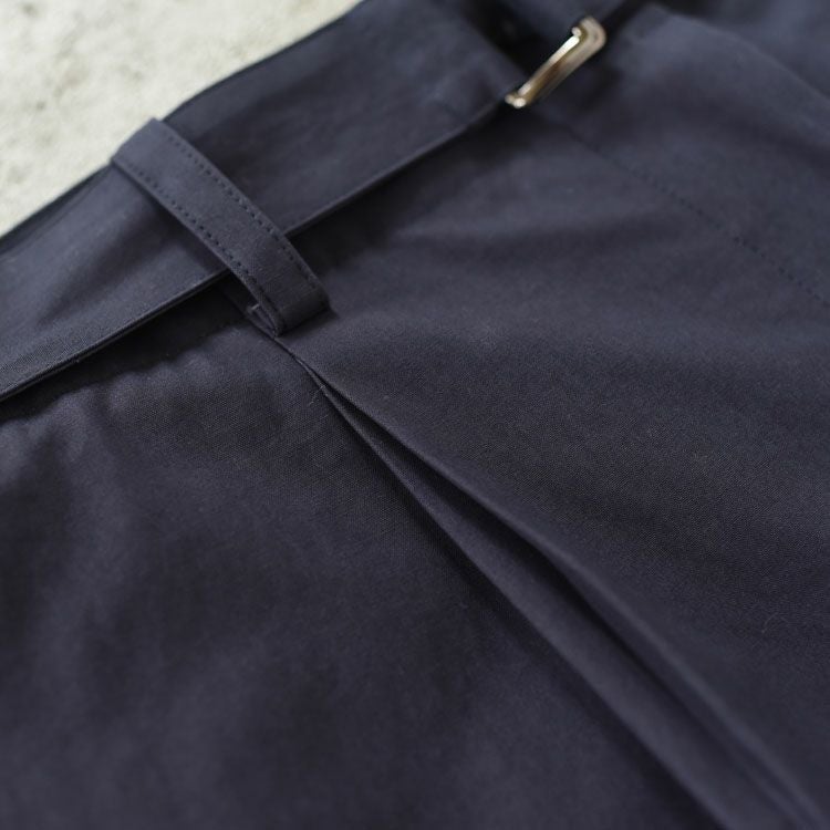 BELTED PANTS (COTTON) ベルトパンツ コットン
