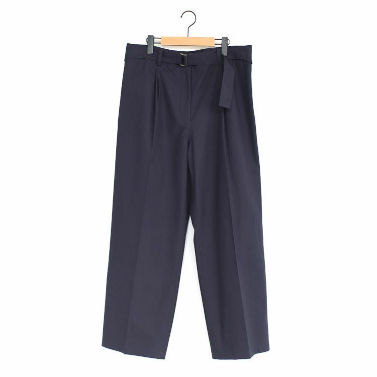 BELTED PANTS (COTTON) ベルトパンツ コットン