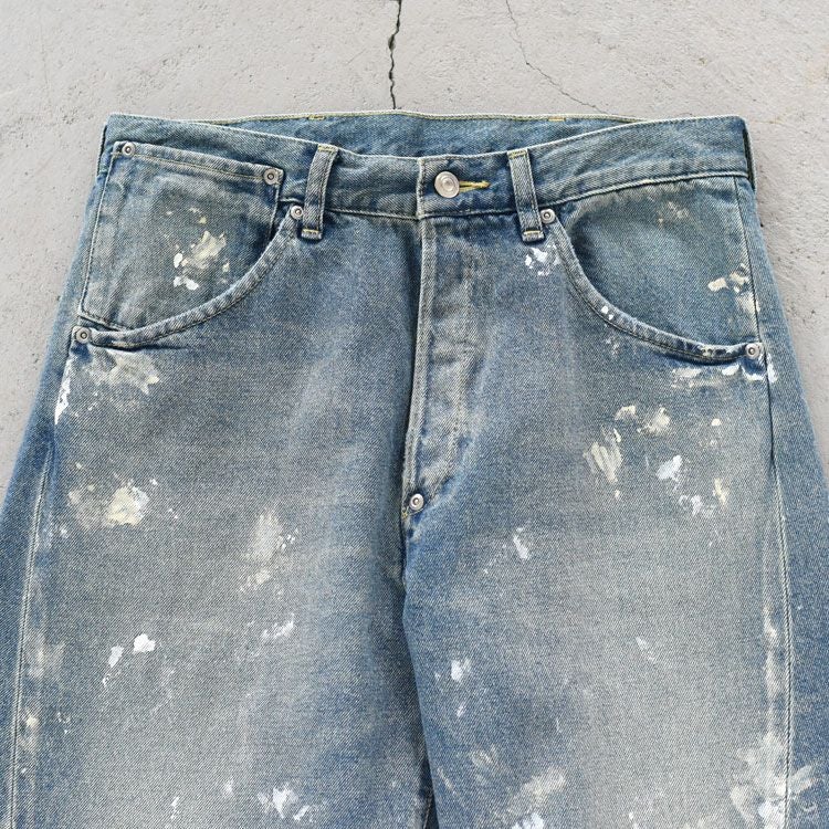 BACK CINCH JEANS(PAINT) バックシンチジーンズ ペイント
