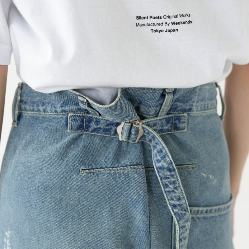 BACK CINCH JEANS(PAINT) バックシンチジーンズ ペイント