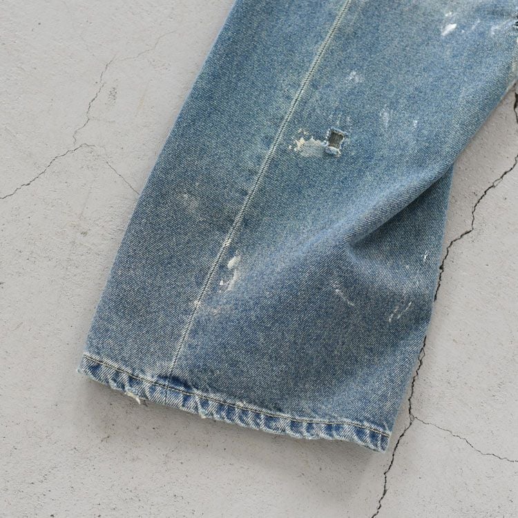 BACK CINCH JEANS(PAINT) バックシンチジーンズ ペイント