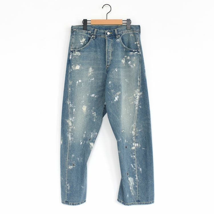 BACK CINCH JEANS(PAINT) バックシンチジーンズ ペイント