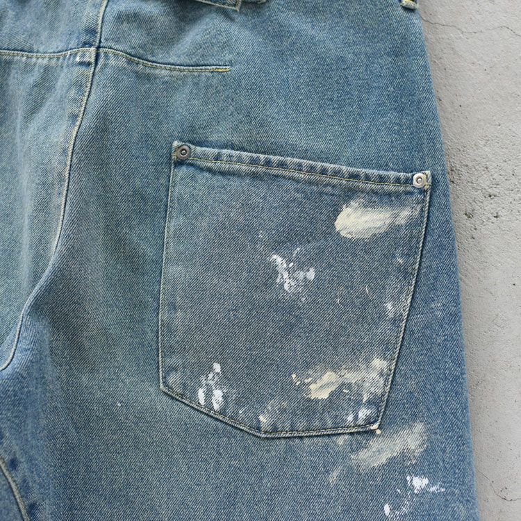 BACK CINCH JEANS(PAINT) バックシンチジーンズ ペイント/COM-26S-DM02