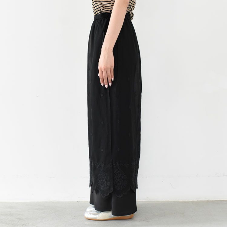 LACE APRON SKIRT レースエプロンスカート/26SMSSK03/THE SHINZONE