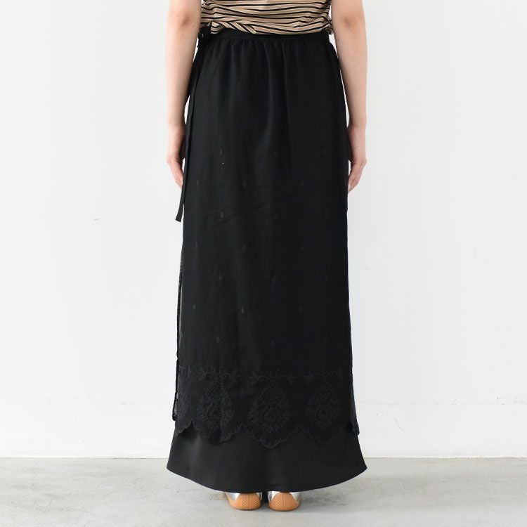 LACE APRON SKIRT レースエプロンスカート