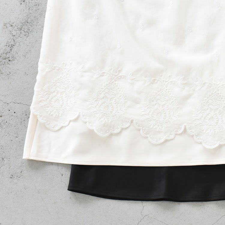 LACE APRON SKIRT レースエプロンスカート