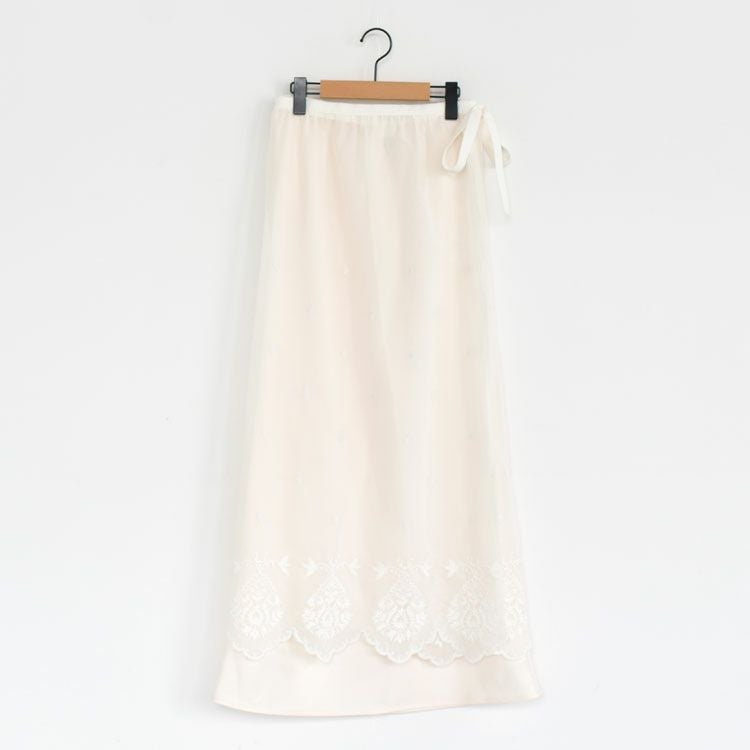 LACE APRON SKIRT レースエプロンスカート/26SMSSK03/THE SHINZONE