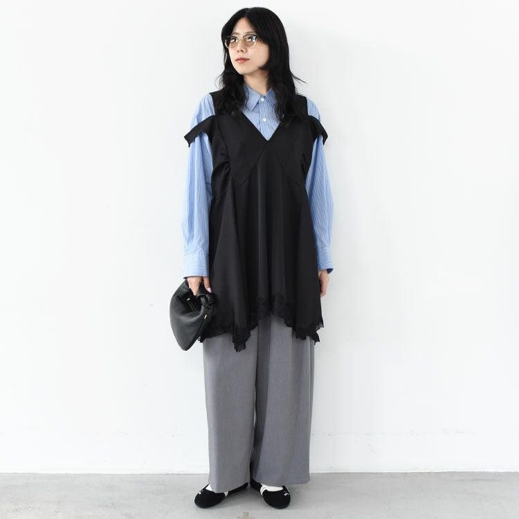 OVER SIZE SHIRT (STRIPE) オーバーサイズシャツ ストライプ