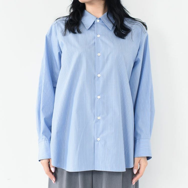 OVER SIZE SHIRT (STRIPE) オーバーサイズシャツ ストライプ
