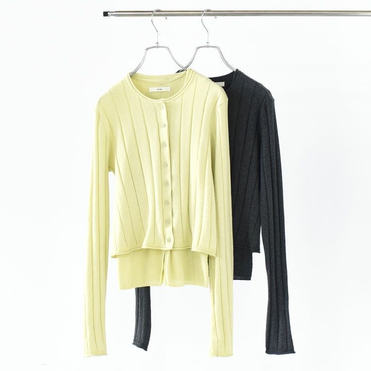 Cotton Layered Cardigan コットンレイヤードカーディガン