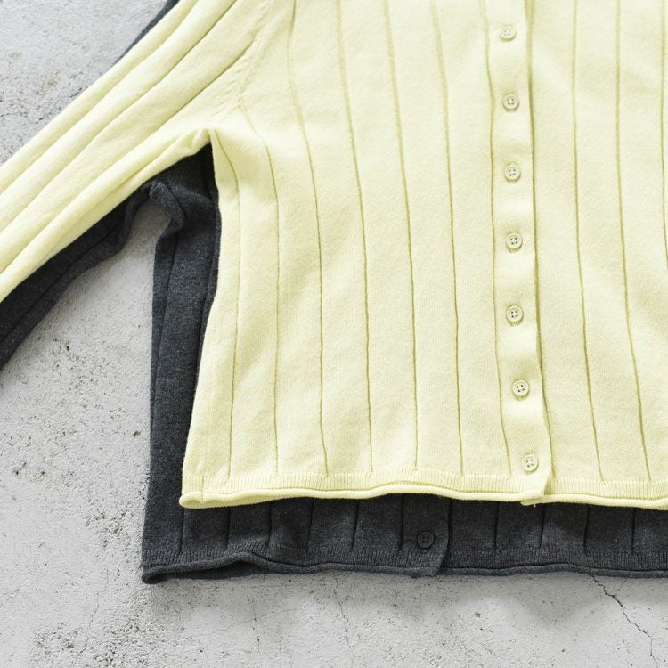 Cotton Layered Cardigan コットンレイヤードカーディガン/62610502