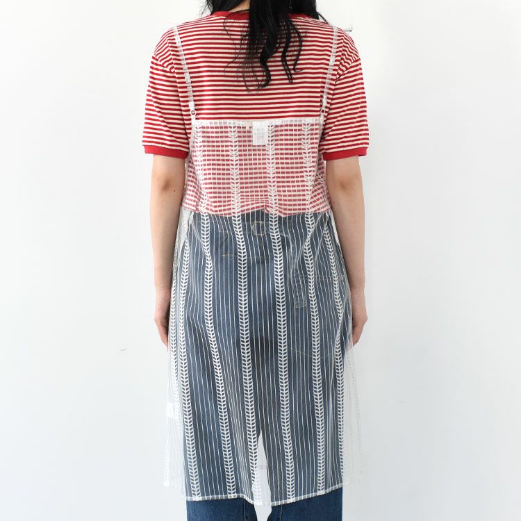 Sheer stripe onepiece シアーストライプワンピース/SSMD-089/STAR