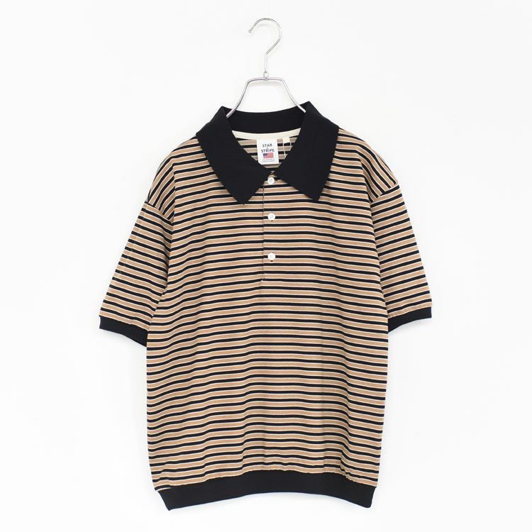 Border Ringer Polo ボーダーリンガーポロシャツ/SSMD-199/STAR