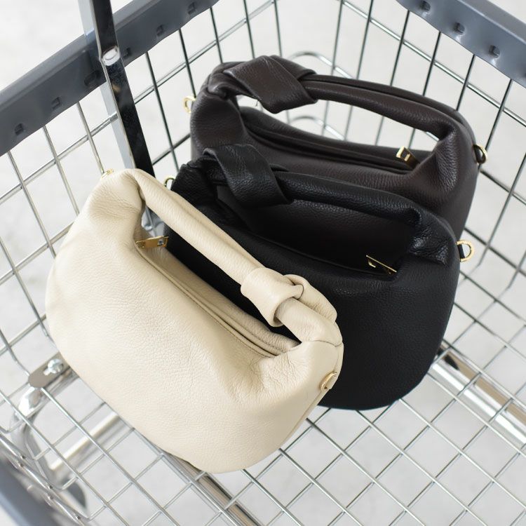 レザー2WAYハンドバッグ