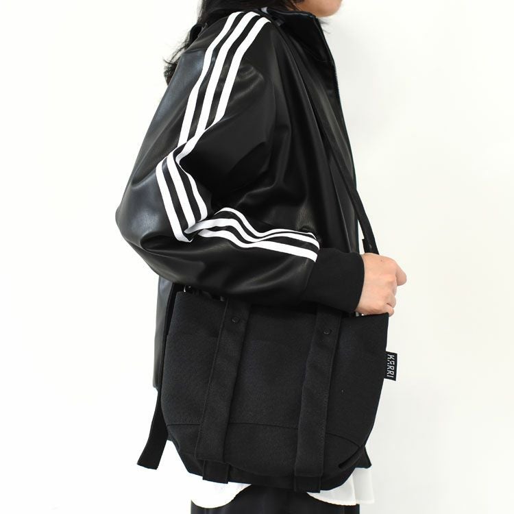 RECYCLED POLYESTER 2WAY TOTE(S) リサイクルポリエステル 2wayトートバッグS