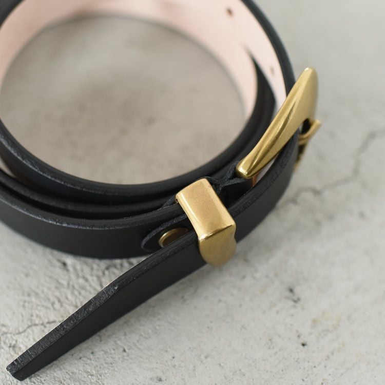 ゴールドバックル レザーベルト