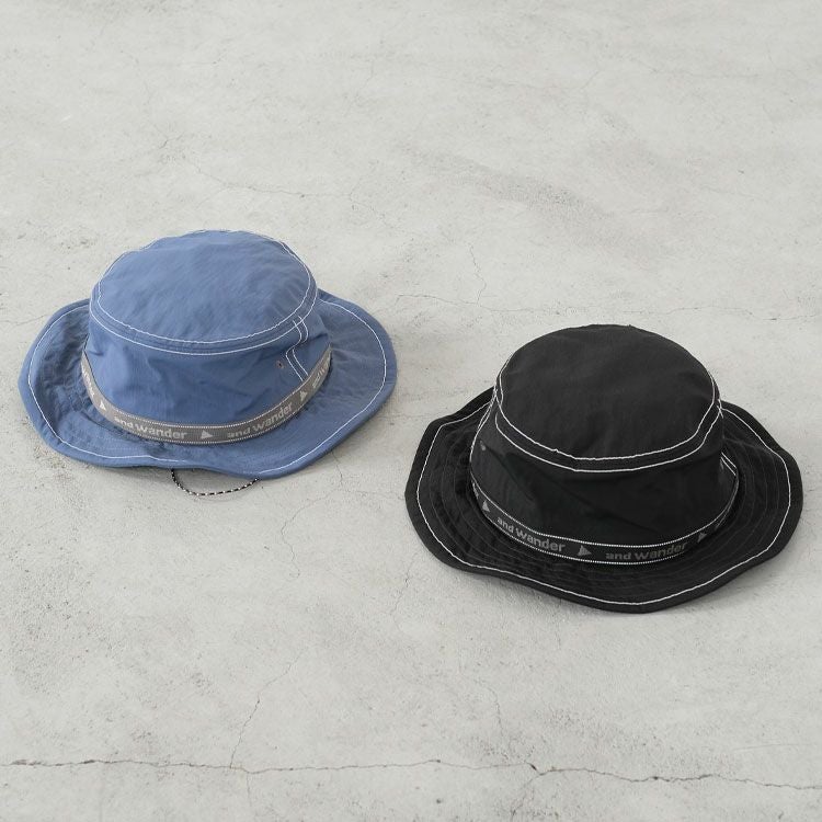 JQ tape hat ジャカードテープハット/574-5976242/and wander（アンド