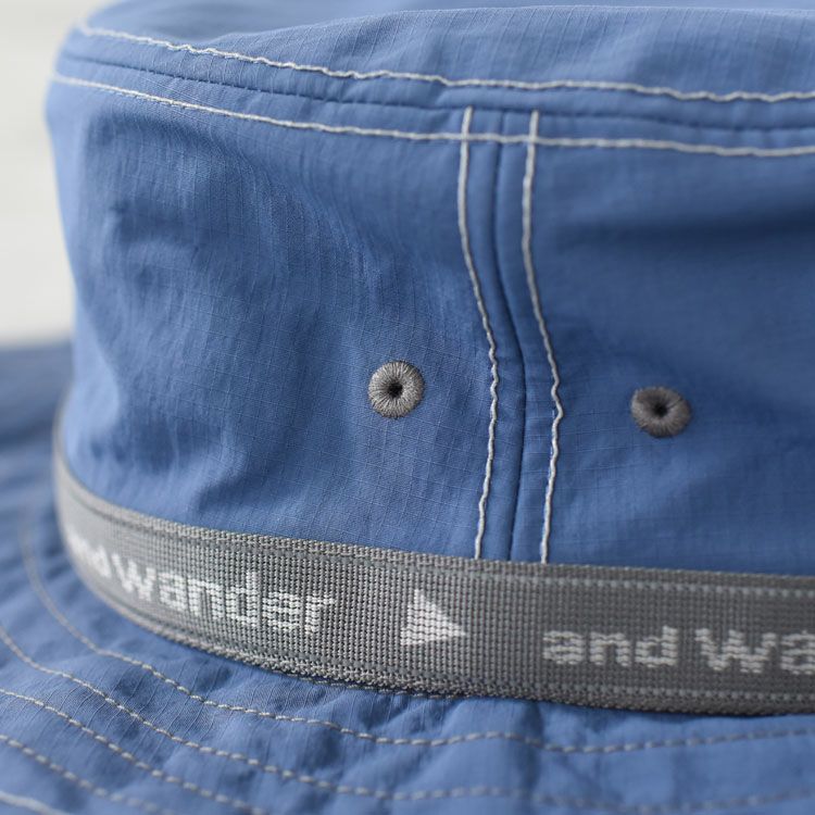 JQ tape hat ジャカードテープハット/574-5976242/and wander（アンド