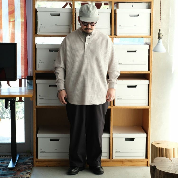 TECH THERMAL HENLEY L/S テック サーマルヘンリー ロングスリーブ