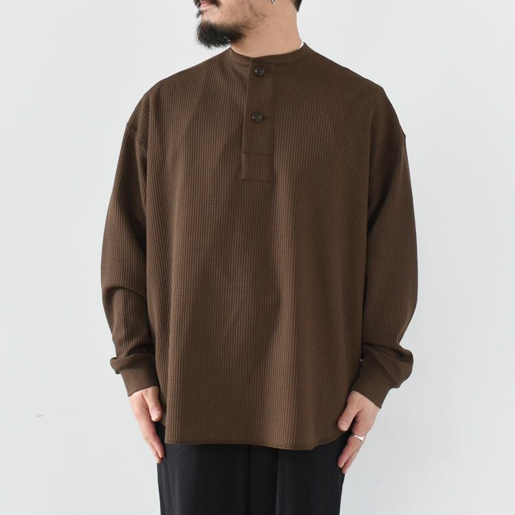 TECH THERMAL HENLEY L/S テック サーマルヘンリー ロングスリーブ/BE