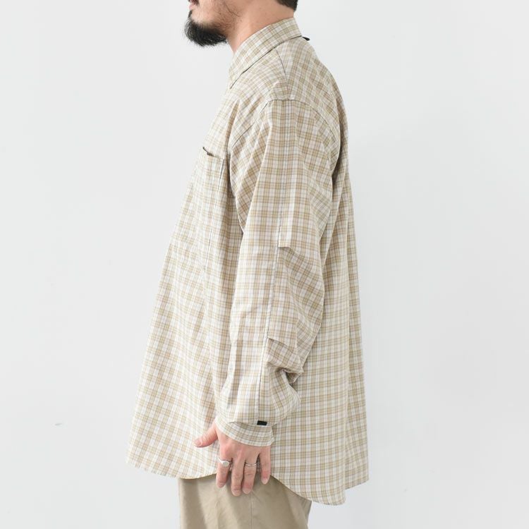 TECH BUTTON DOWN SHIRT L/S GREN PLAID テック ボタンダウンシャツ ロングスリーブ グレンプレイド