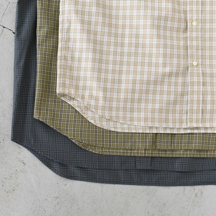 TECH BUTTON DOWN SHIRT L/S GREN PLAID テック ボタンダウンシャツ ロングスリーブ グレンプレイド