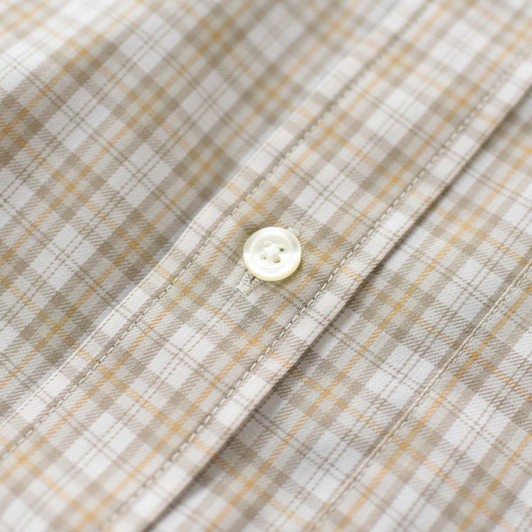 TECH BUTTON DOWN SHIRT L/S GREN PLAID テック ボタンダウンシャツ ロングスリーブ グレンプレイド