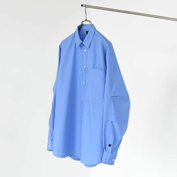 TECH REGULAR COLLAR SHIRT L/S SOLID テック レギュラーカラーシャツ ロングスリーブ ソリッド