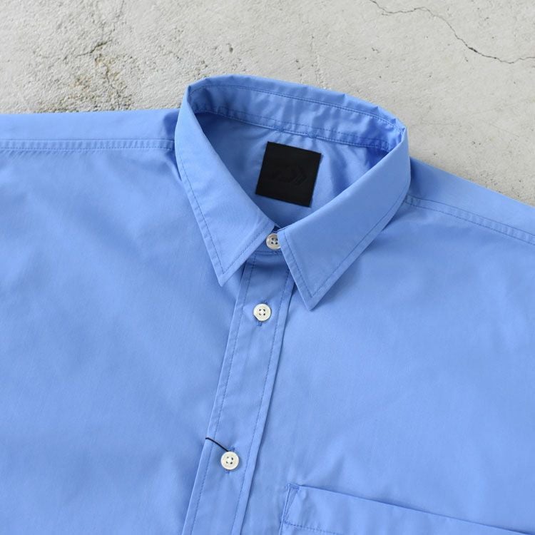 TECH REGULAR COLLAR SHIRT L/S SOLID テック レギュラーカラーシャツ