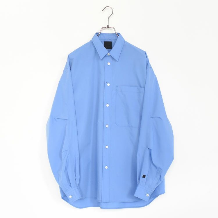 TECH REGULAR COLLAR SHIRT L/S SOLID テック レギュラーカラーシャツ