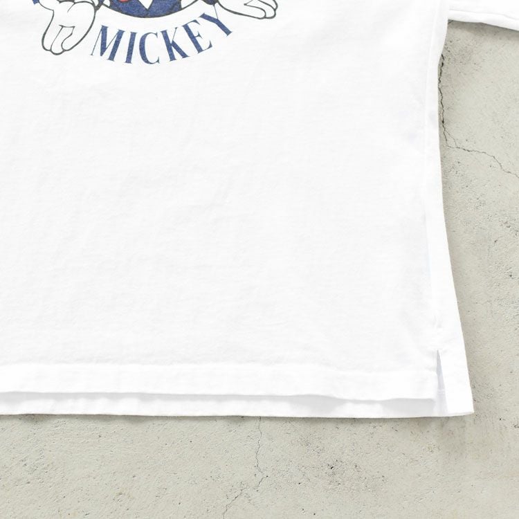 DESIGN RAGLAN 7/8 SLEEVE T-SHIRT "MICKEY" デザインラグランスリーブ 7分袖カットソー ミッキーマウス