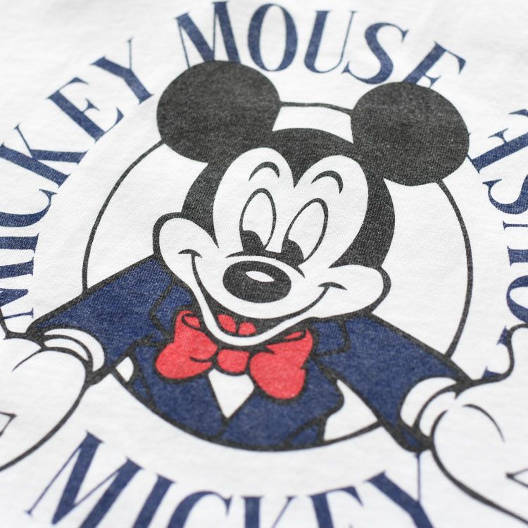 DESIGN RAGLAN 7/8 SLEEVE T-SHIRT "MICKEY" デザインラグランスリーブ 7分袖カットソー ミッキーマウス