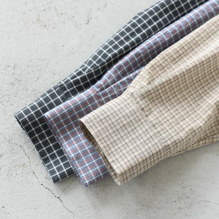 Check Short Shirts チェックショートシャツ/62610415/anuke