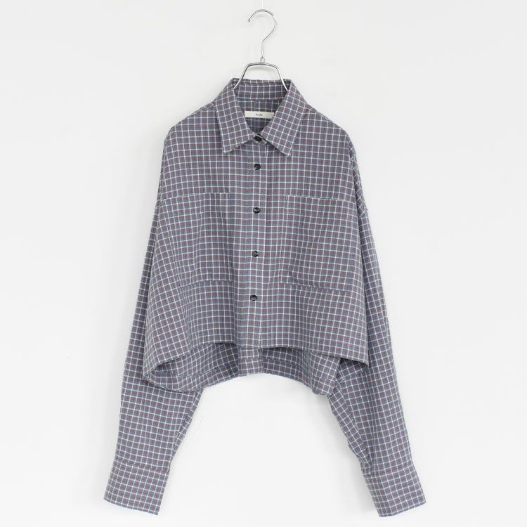 Check Short Shirts チェックショートシャツ/62610415/anuke