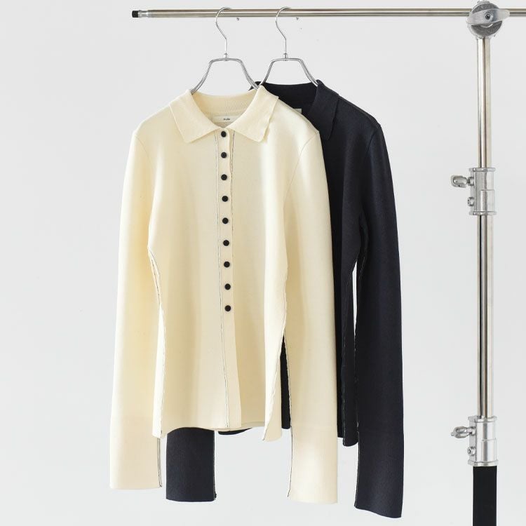 Linking Knit Shirts リンキングニットシャツ/62610521/anuke