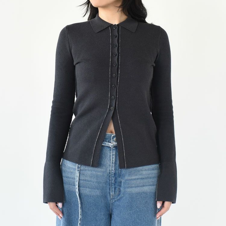 Linking Knit Shirts リンキングニットシャツ/62610521/anuke