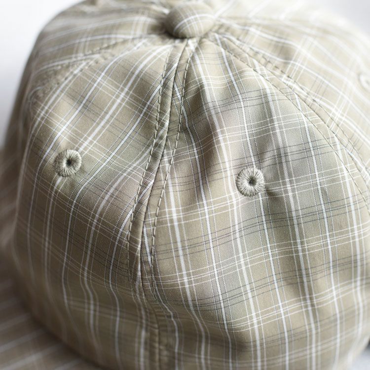 TECH 6PANEL CAP SUMMER PLAID テック 6パネルキャップ サマープレイド