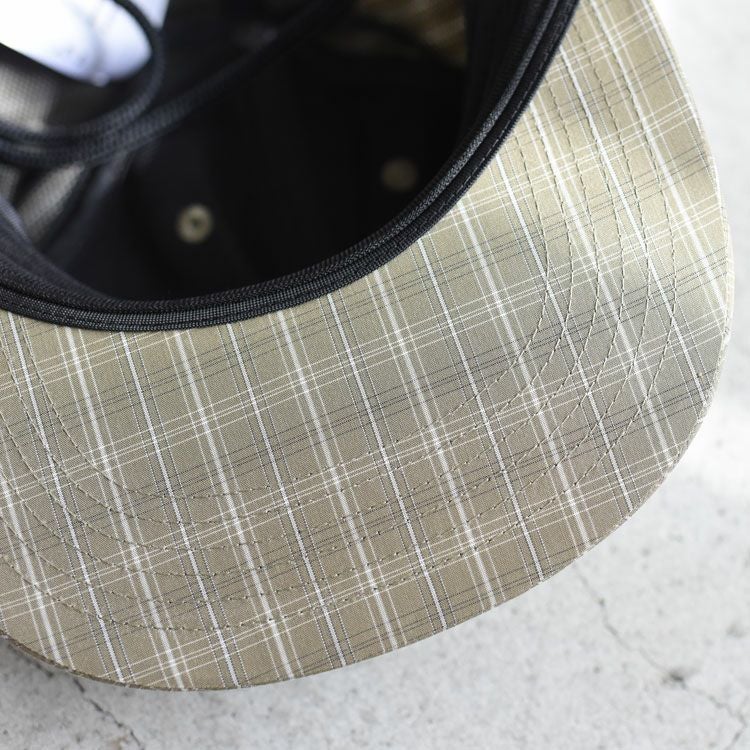 TECH 6PANEL CAP SUMMER PLAID テック 6パネルキャップ サマープレイド