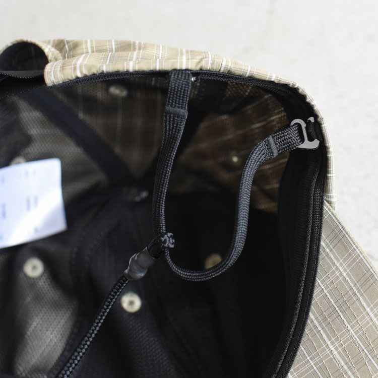 TECH 6PANEL CAP SUMMER PLAID テック 6パネルキャップ サマープレイド