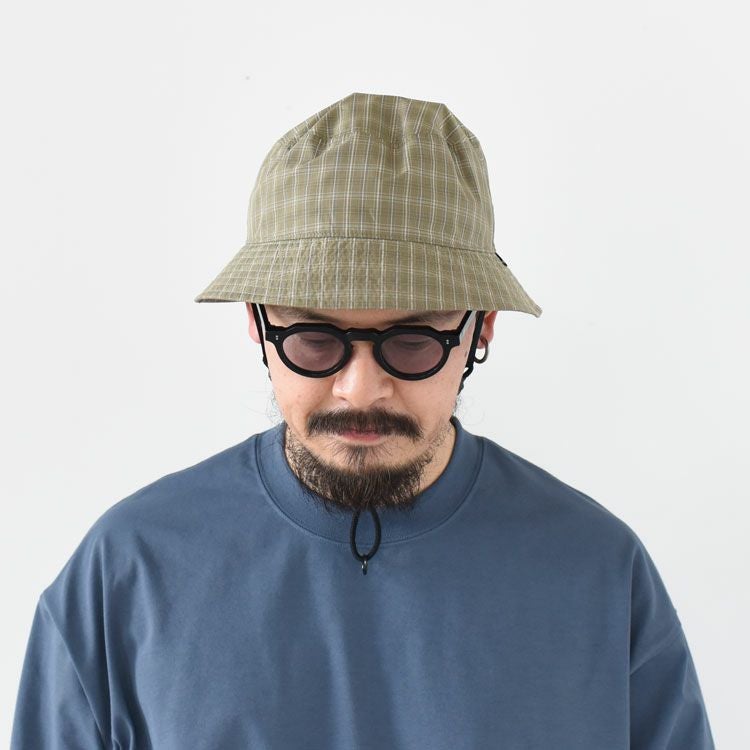 TECH VENTILATION HAT SUMMER PLAID テック ベンチレーションハット